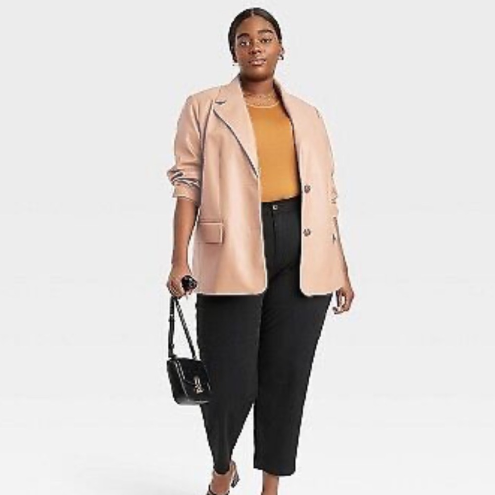 a new day Camel Women's Suit Jacket - Picture 4 of 4
